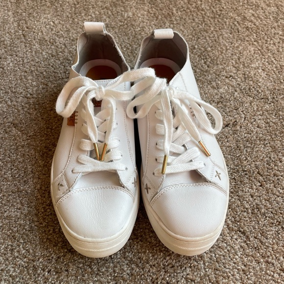 Musse & Cloud Shoes - Musse & Cloud Masy Platform White Sneakers Size 10 Leather